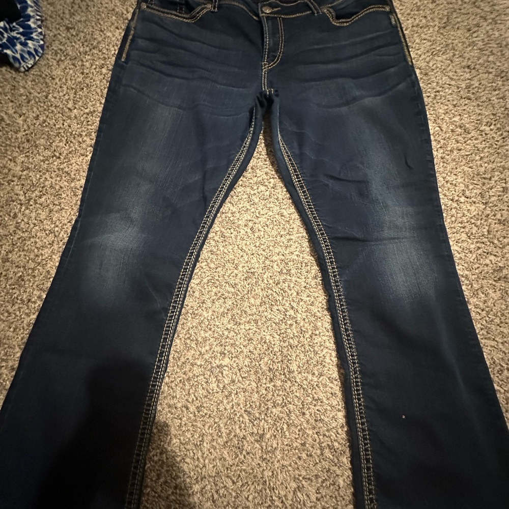 Silver Jeans Navy Flare Women's Denim
